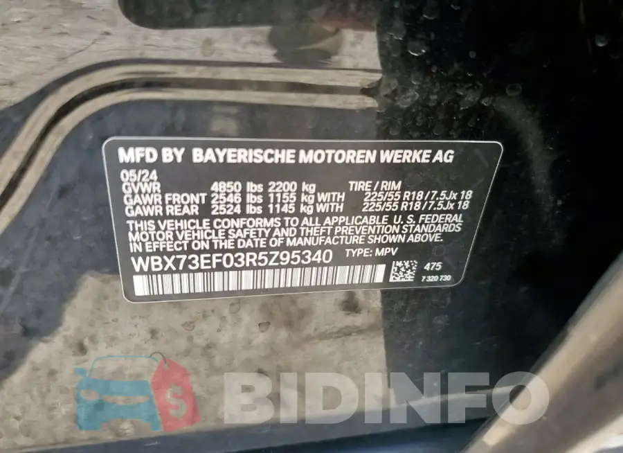 WBX73EF03R5Z95340 Photo# 13