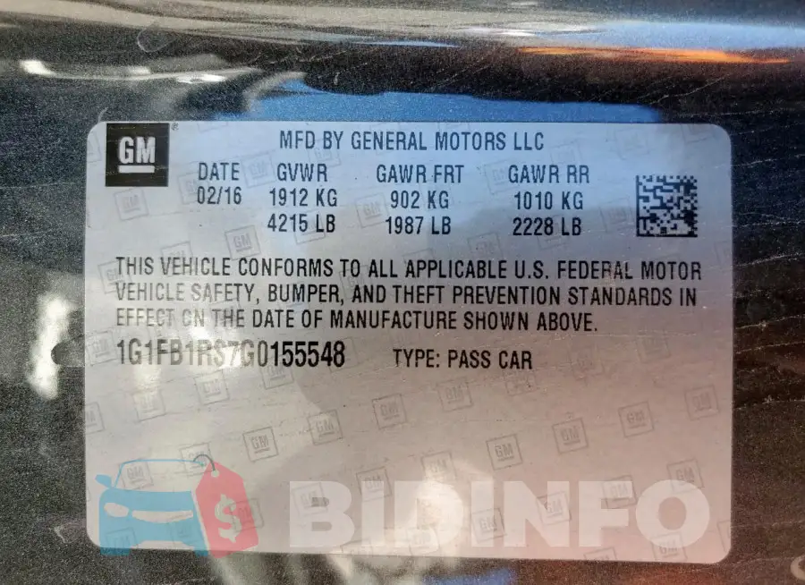 1G1FB1RS7G0155548 Photo# 12