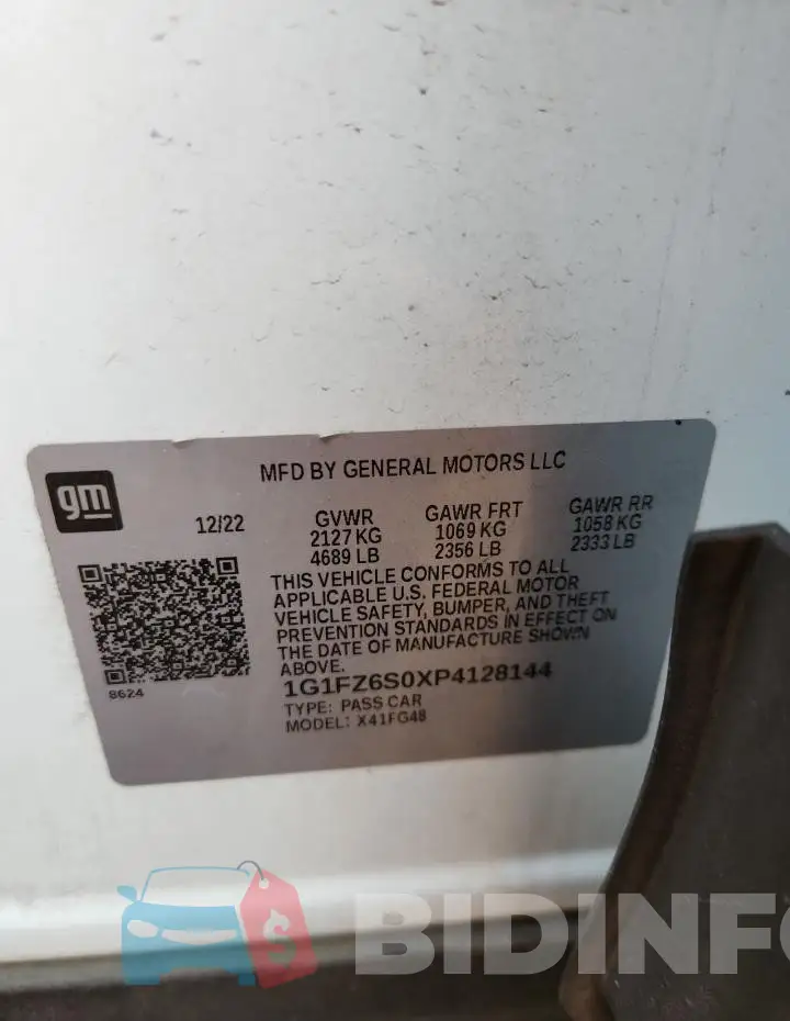 1G1FZ6S0XP4128144 Photo# 13