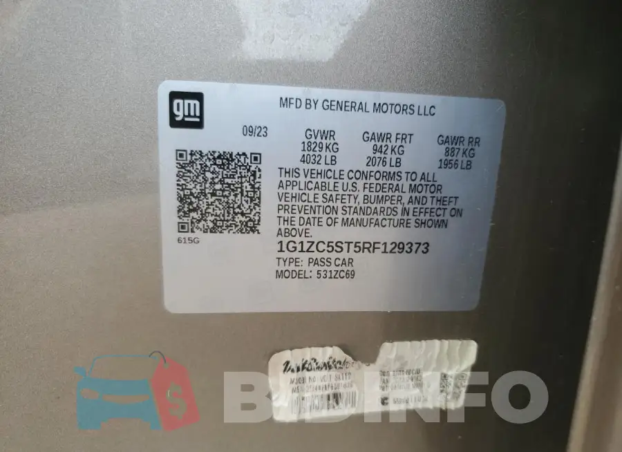 1G1ZC5ST5RF129373 Photo# 12