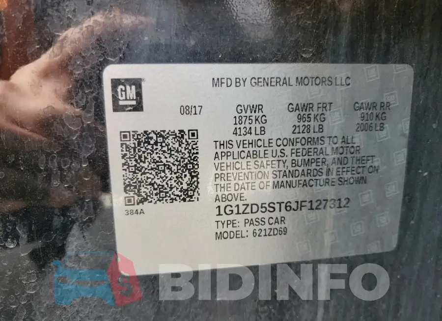 1G1ZD5ST6JF127312 Photo# 13