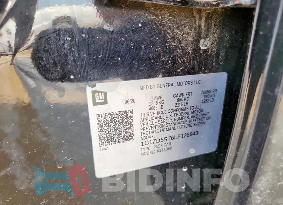 1G1ZD5ST6LF126843 Photo# 12