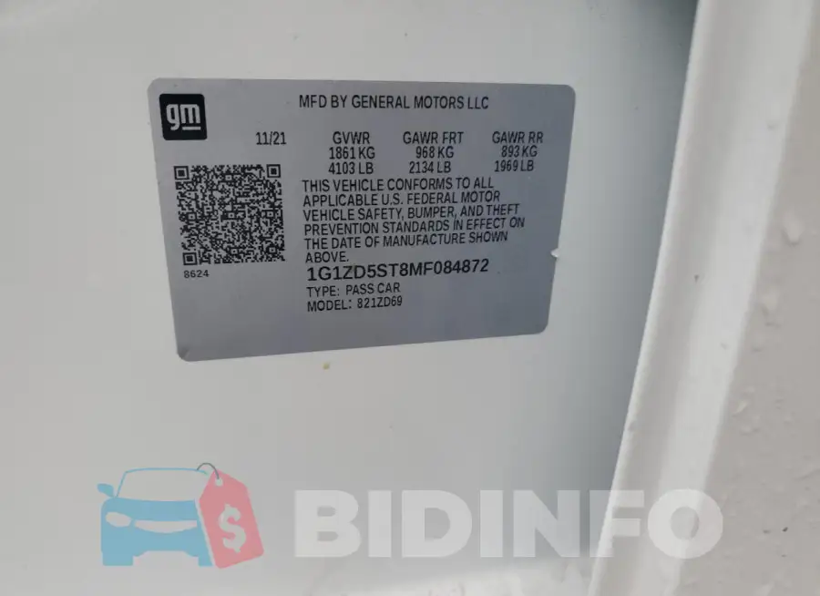 1G1ZD5ST8MF084872 Photo# 12