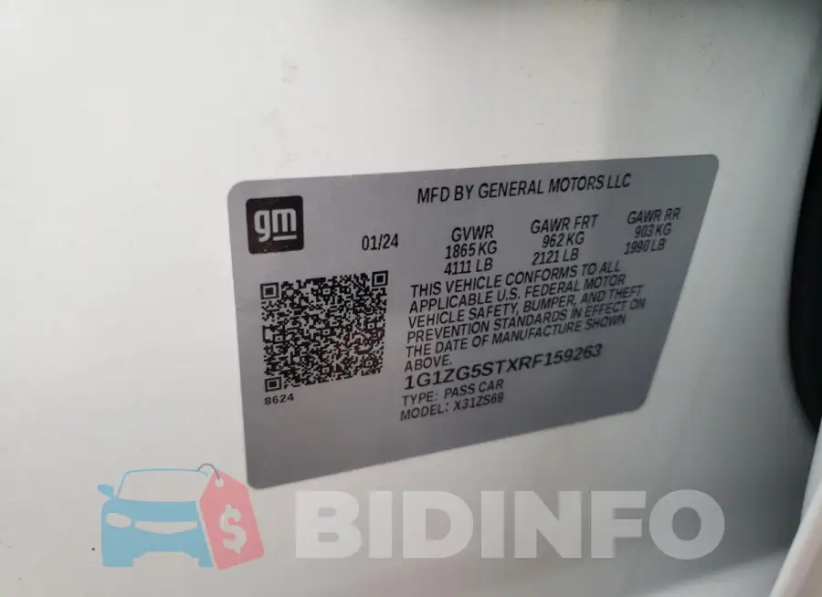 1G1ZG5STXRF159263 Photo# 12