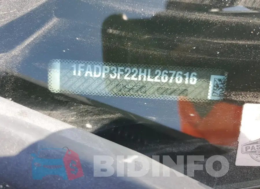 1FADP3F22HL267616 Photo# 13