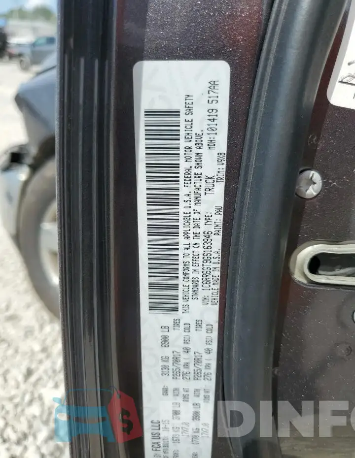 1C6RR6GT9GS163946 Photo# 12
