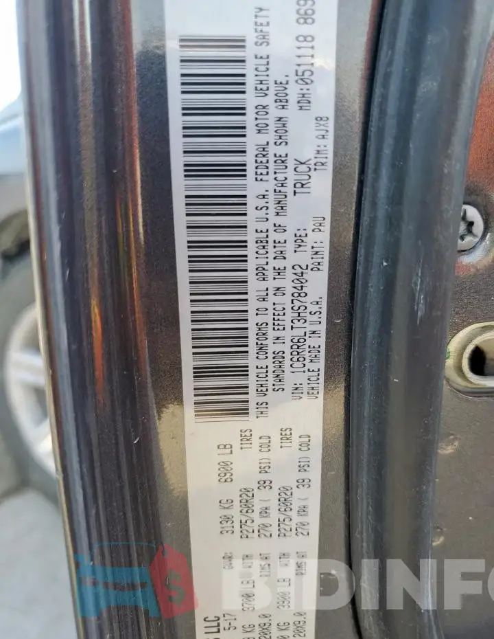 1C6RR6LT3HS784042 Photo# 12