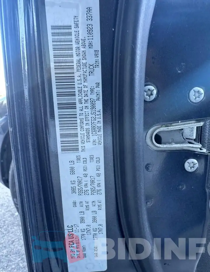 1C6RR7FG2JS190097 Photo# 11