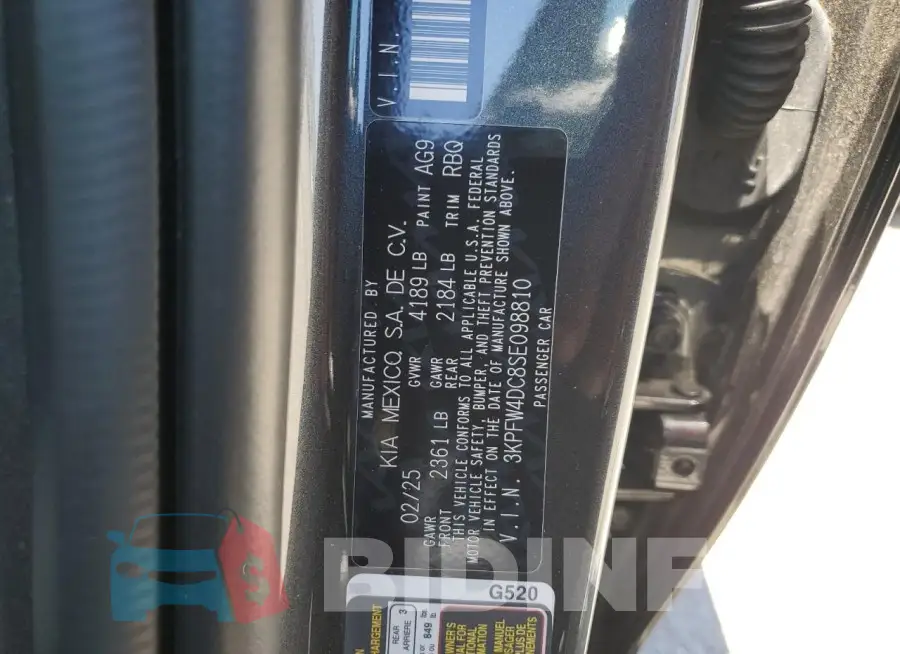 3KPFW4DC8SE098810 Photo# 13