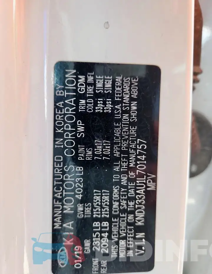KNDJ33AU1L7014757 Photo# 14