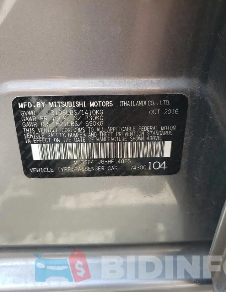 ML32F4FJ6HHF14825 Photo# 13