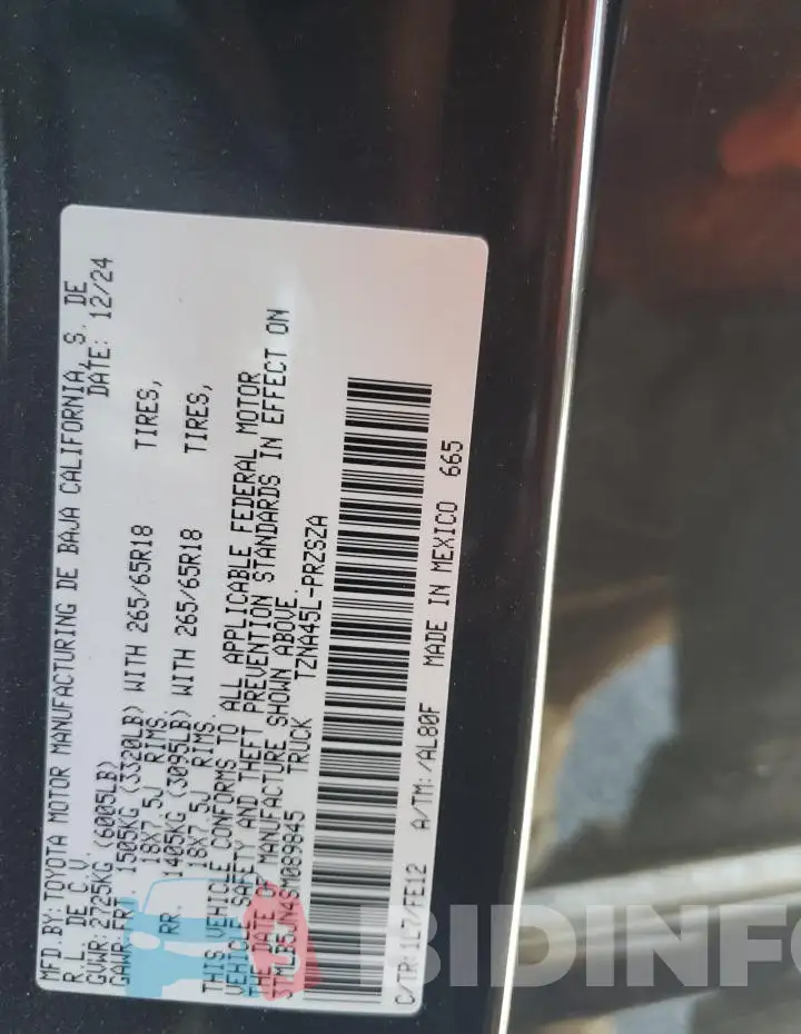 3TMLB5JN4SM089845 Photo# 12