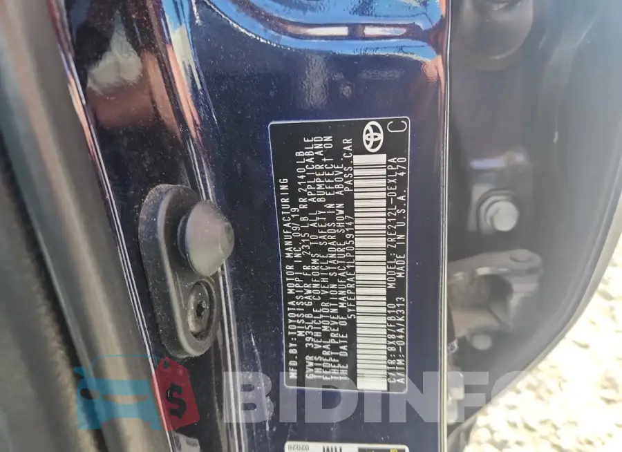 5YFEPRAE1LP059147 Photo# 12