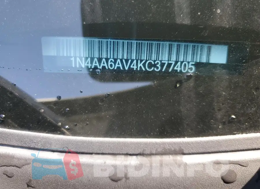 1N4AA6AV4KC377405 Photo# 12