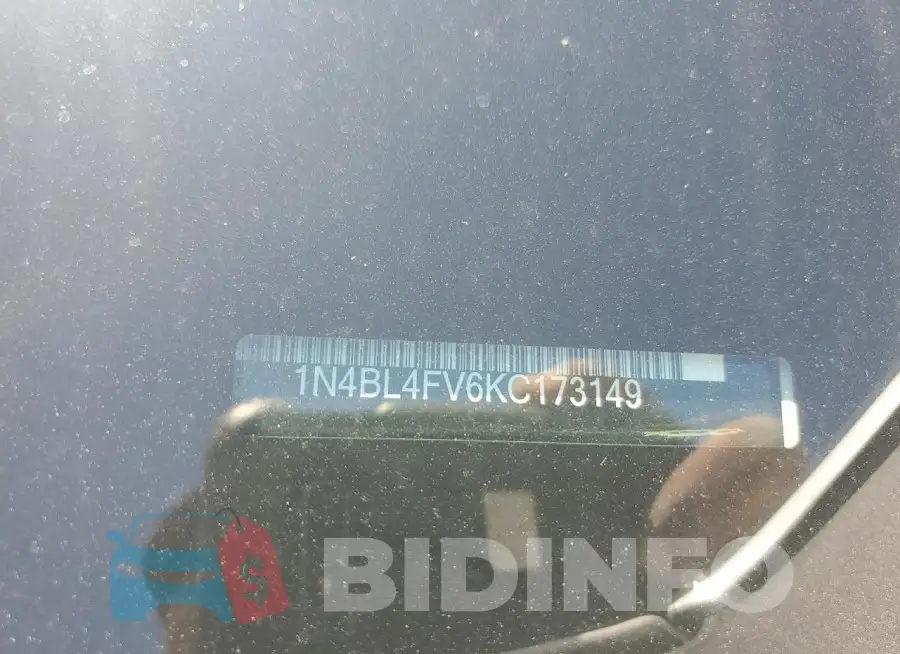 1N4BL4FV6KC173149 Photo# 12