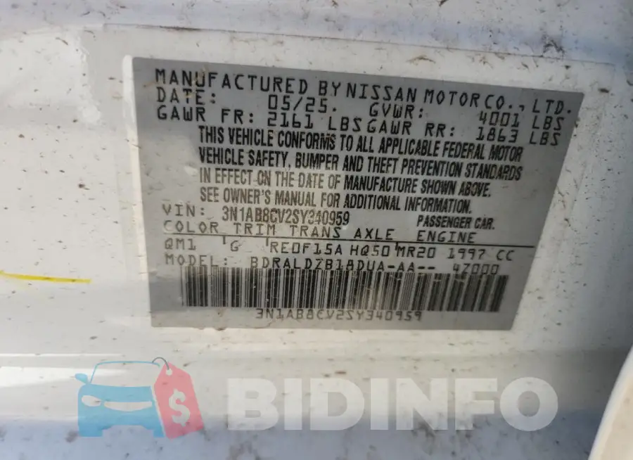 3N1AB8CV2SY340959 Photo# 12