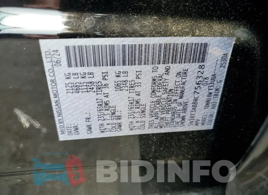 5N1BT3AB8RC756328 Photo# 13