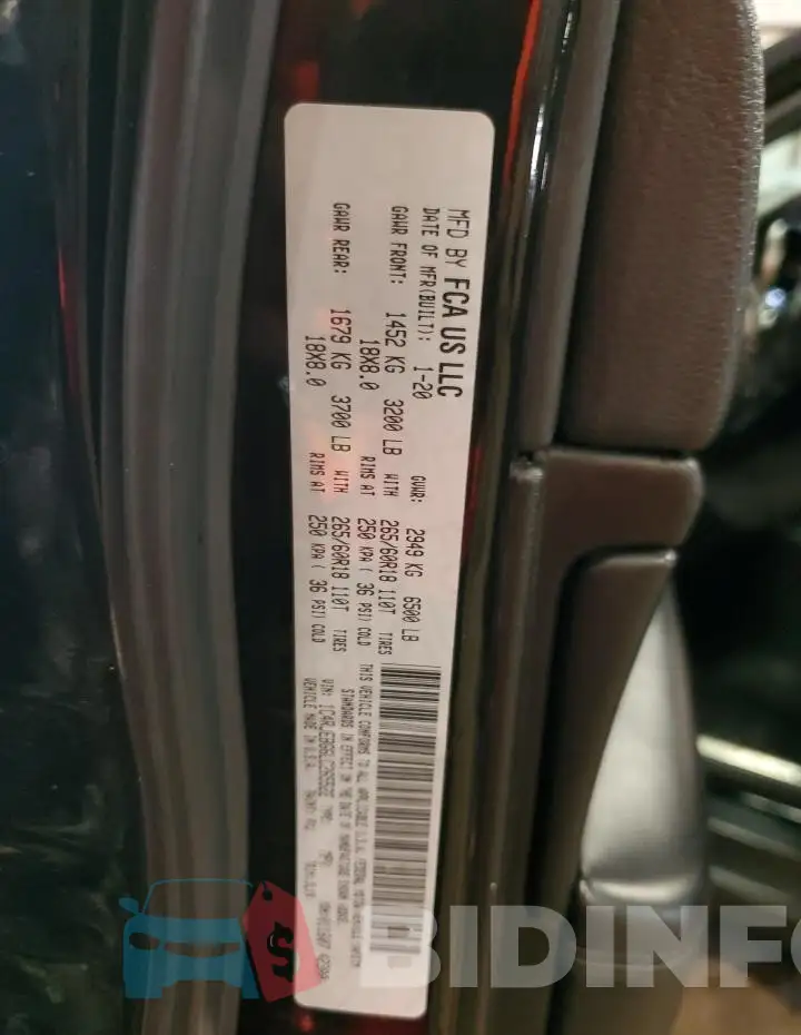 1C4RJEBG6LC265522 Photo# 14