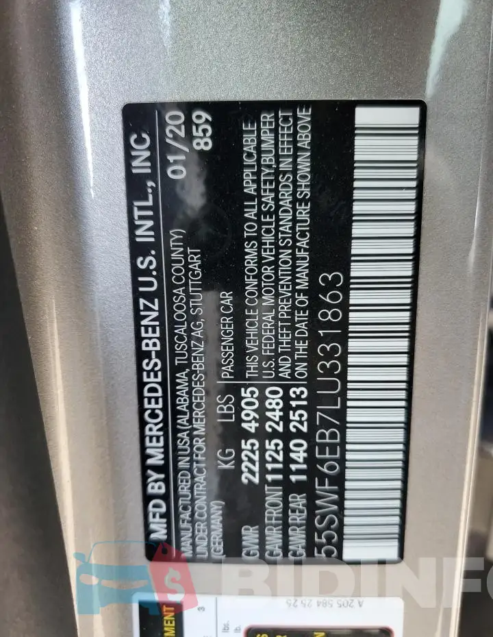 55SWF6EB7LU331863 Photo# 13