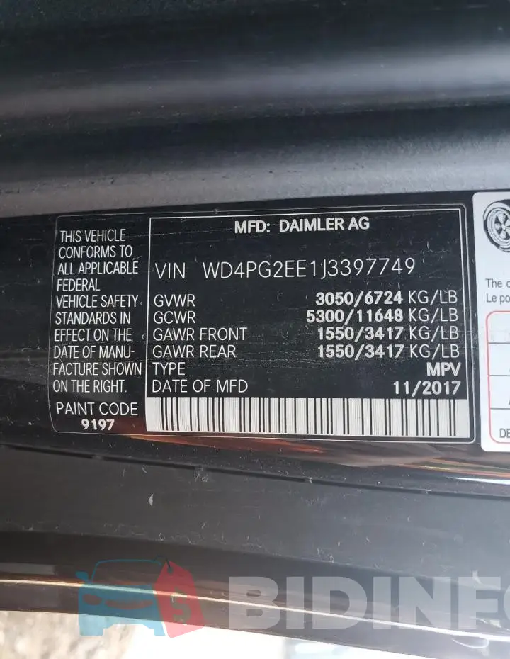 WD4PG2EE1J3397749 Photo# 13