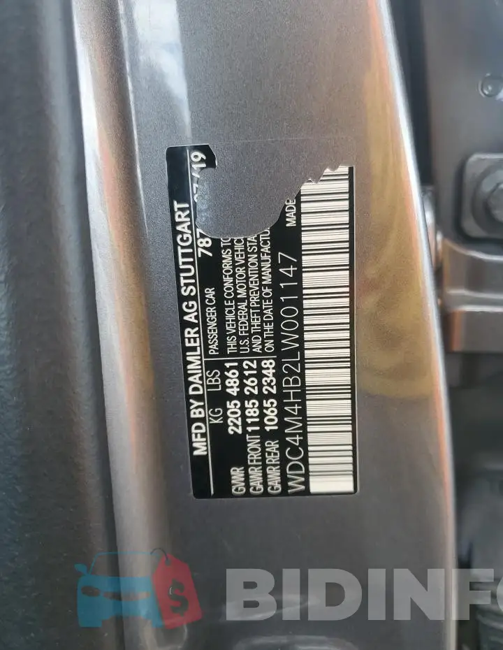 WDC4M4HB2LW001147 Photo# 12