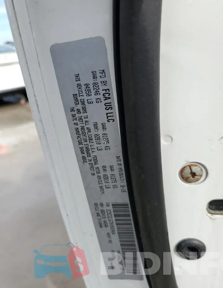 2C3CDZJG7KH503464 Photo# 12
