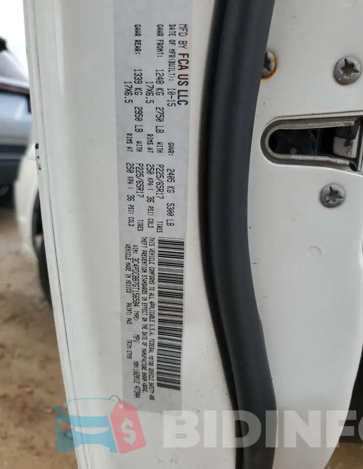 3C4PDCBB7GT156584 Photo# 13