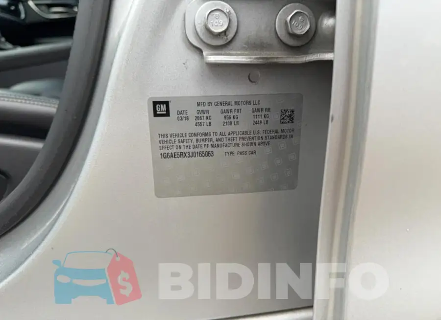 1G6AE5RX3J0165063 Photo# 10