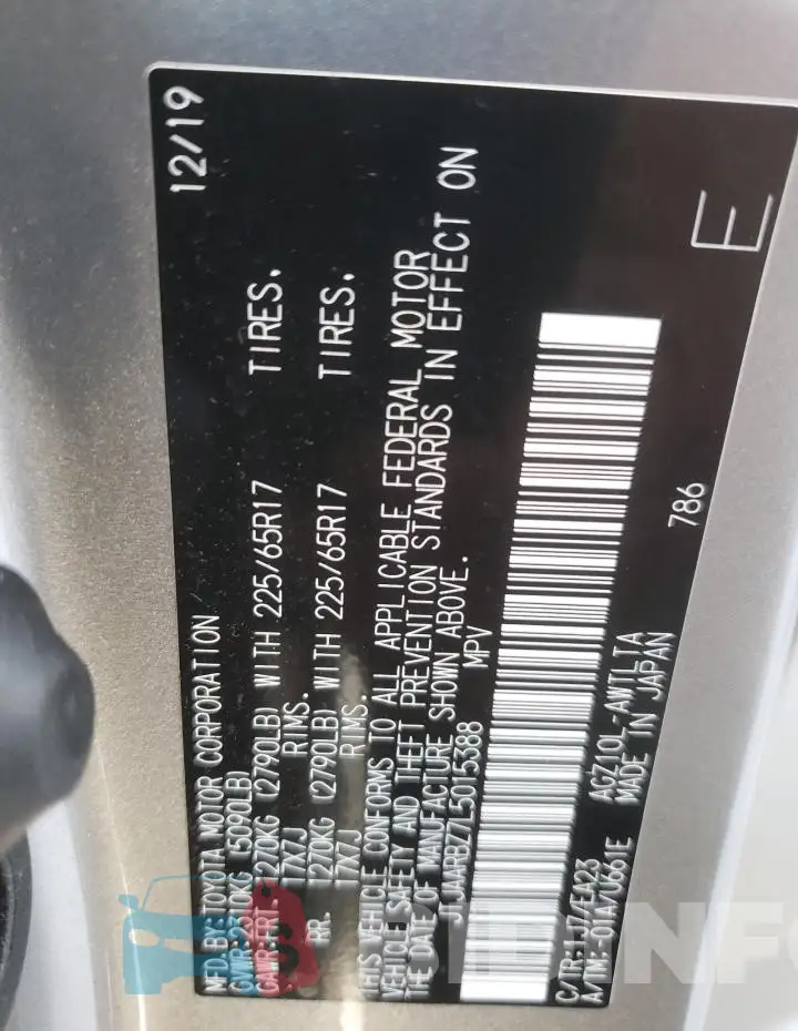 JTJAARBZ7L5015388 Photo# 13