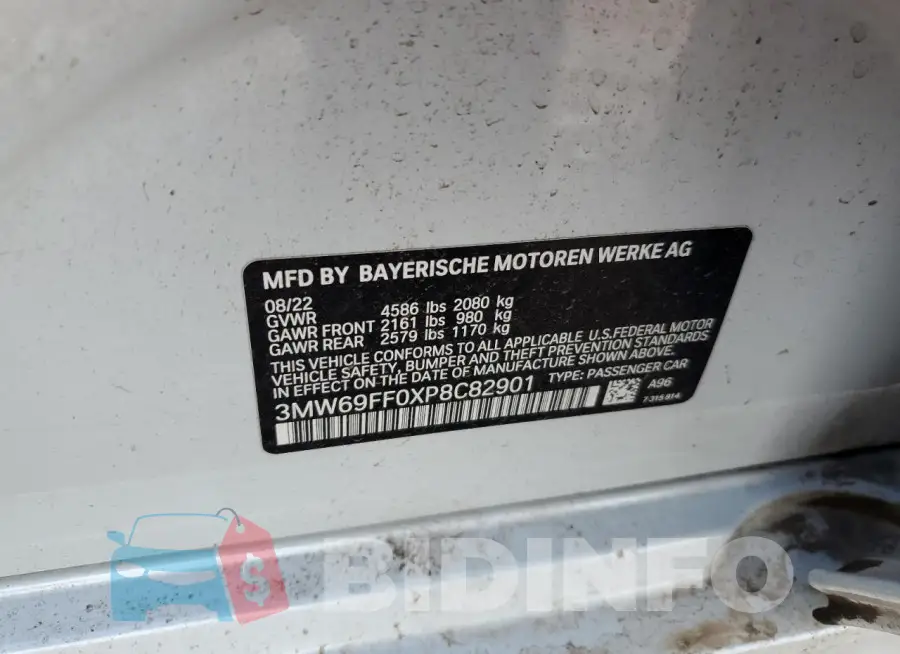 3MW69FF0XP8C82901 Photo# 12