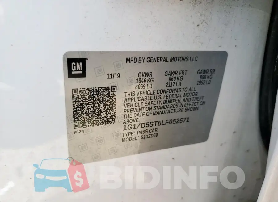 1G1ZD5ST5LF052671 Photo# 12
