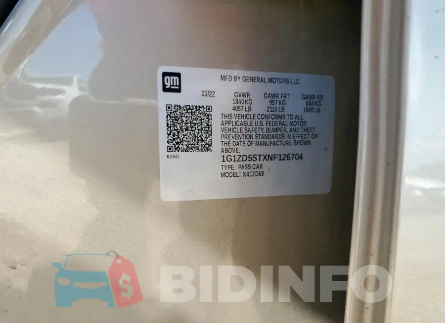 1G1ZD5STXNF126704 Photo# 12