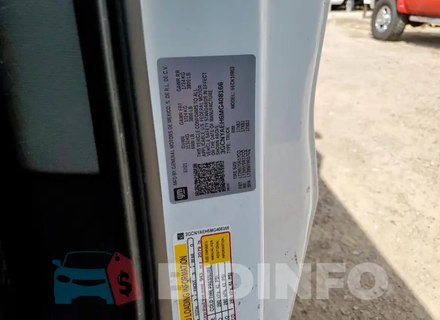 3GCNYAEH6MG408166 Photo# 12