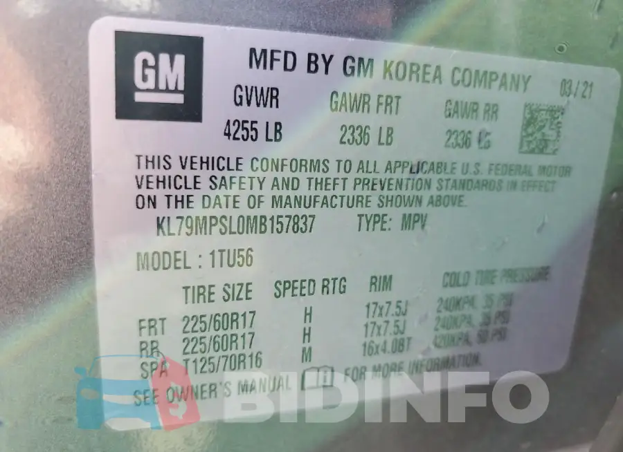 KL79MPSL0MB157837 Photo# 13