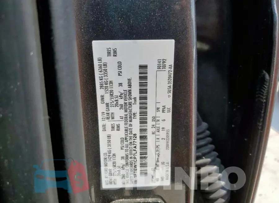 1FTEW1CP7LFA77128 Photo# 12