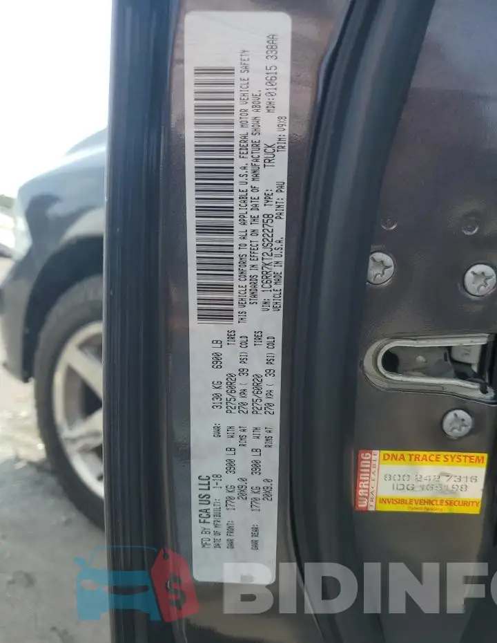 1C6RR7KT2JS222758 Photo# 13