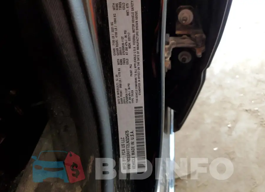 1C6SRFFT2LN325475 Photo# 12