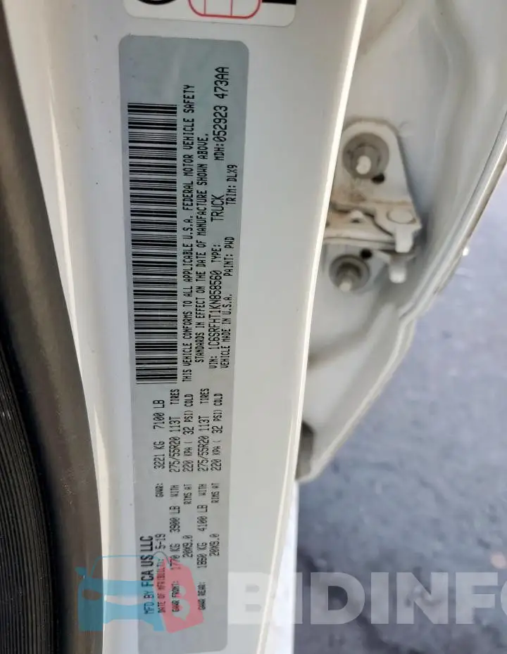 1C6SRFHT1KN858560 Photo# 13