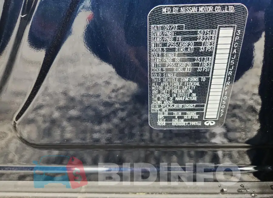 3PCAJ5JR1RF105057 Photo# 13