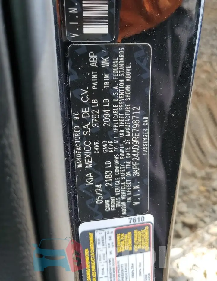 3KPF24AD9RE798712 Photo# 12