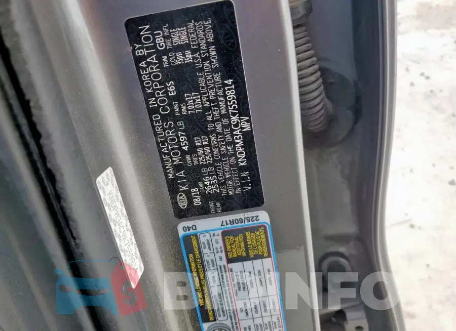 KNDPM3AC9K7559814 Photo# 13