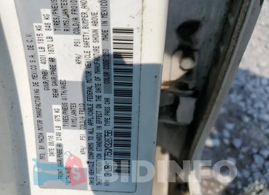 3MZBM1T75GM328756 Photo# 12