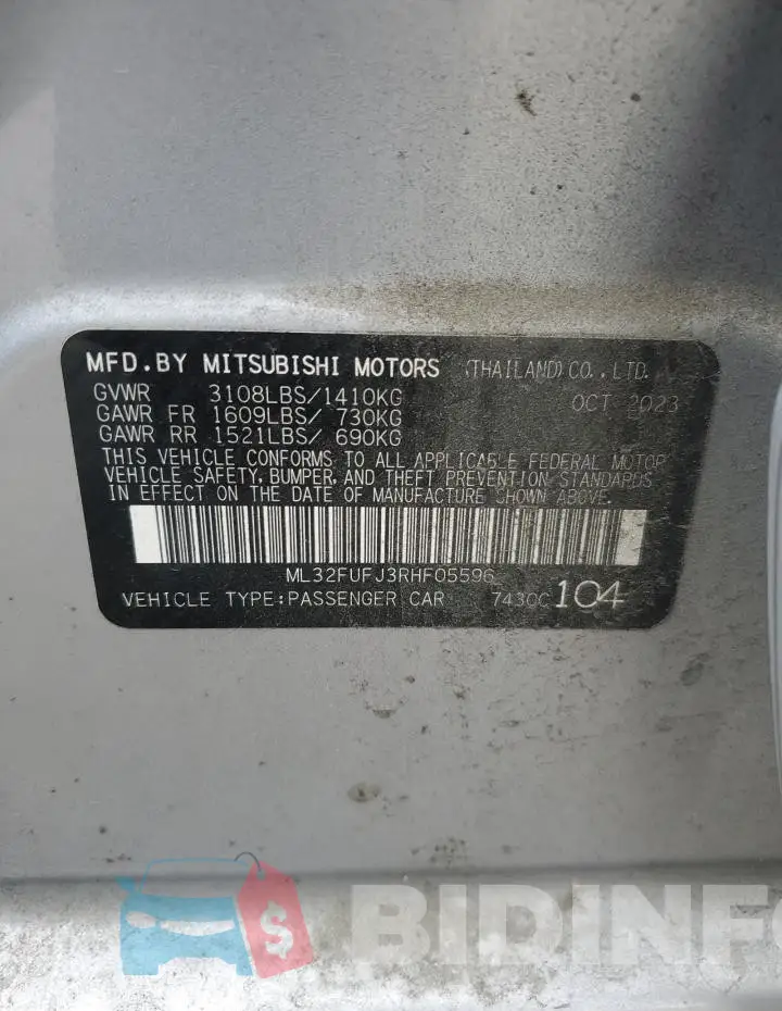 ML32FUFJ3RHF05596 Photo# 12