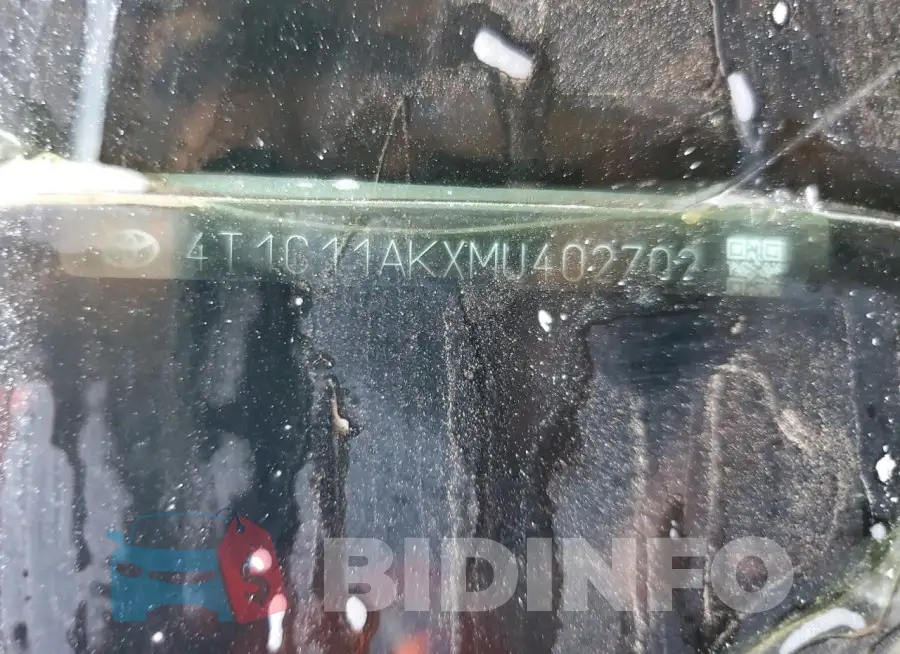 4T1C11AKXMU402702 Photo# 12