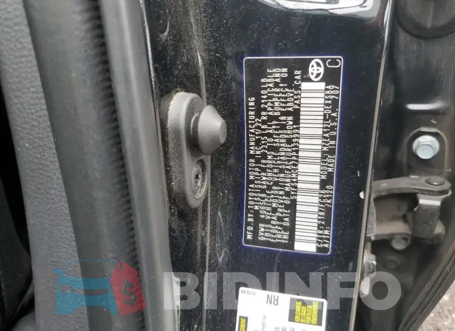 5YFS4MCE7PP139991 Photo# 12