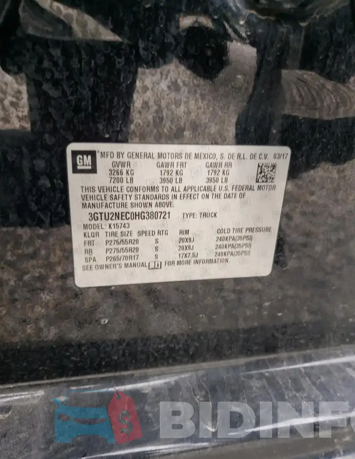 3GTU2NEC0HG380721 Photo# 12