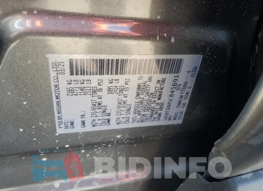5N1BT3AB4SC845691 Photo# 13