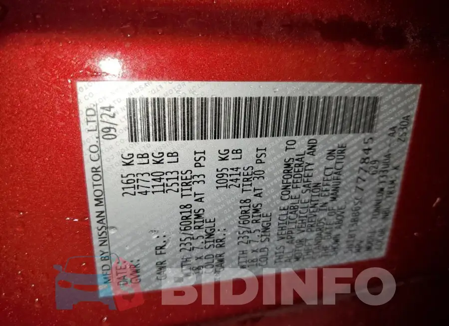 5N1BT3BB6SC777845 Photo# 13