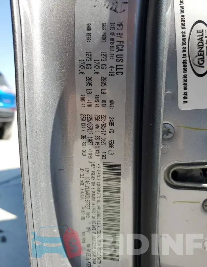 1C4PJMLN4KD167757 Photo# 12