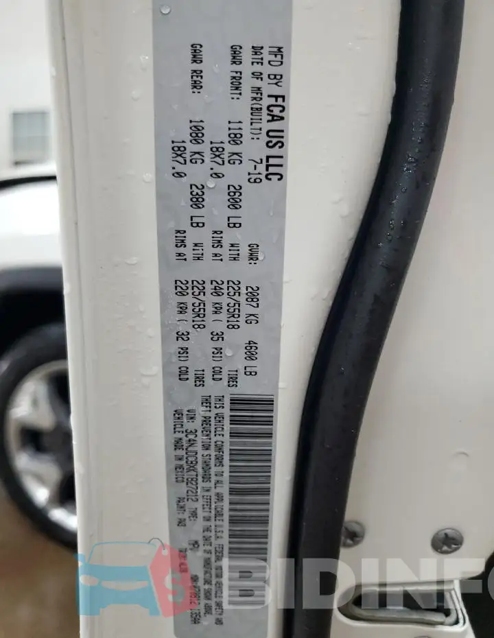 3C4NJDCBXKT827212 Photo# 14